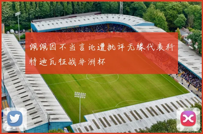 佩佩因不当言论遭批评无缘代表科特迪瓦征战非洲杯